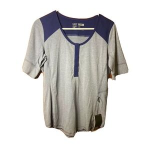 NEW! Medium 5.11 Tactical Women’s Willow Henley Shirt w/ pocket Blue Size Medium